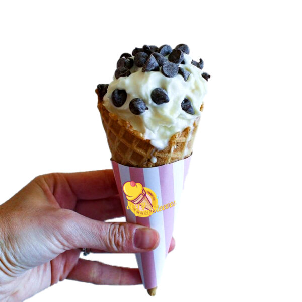 Custom Waffle Cone sleeves