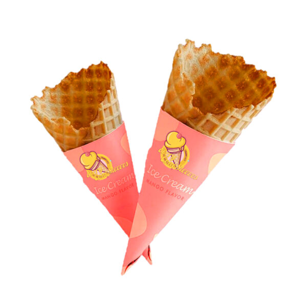 custom eco friendly cone sleeves packaging