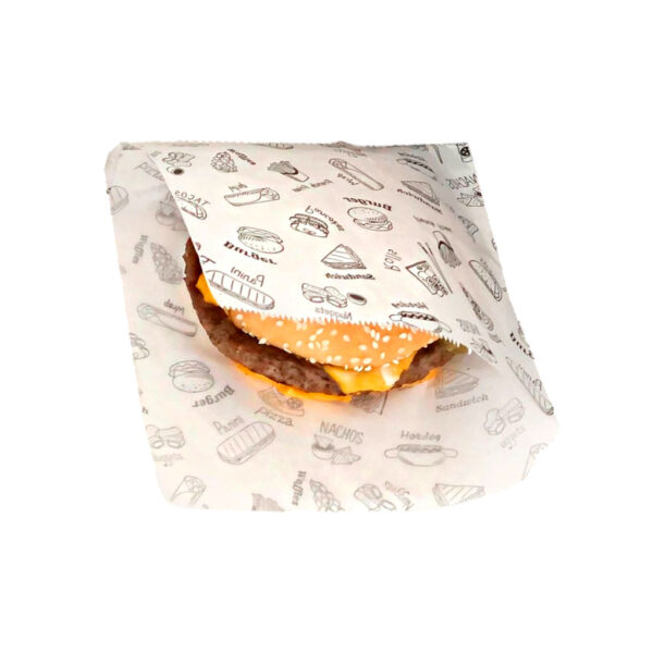 custom burger sleeves