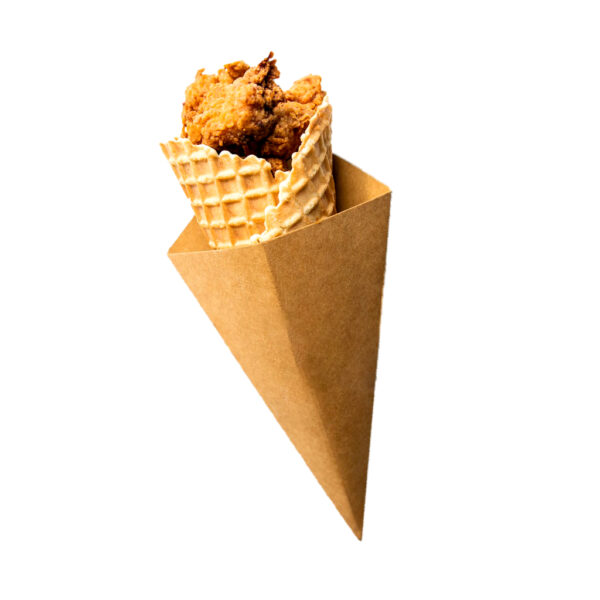 printed chicken cone sleeves