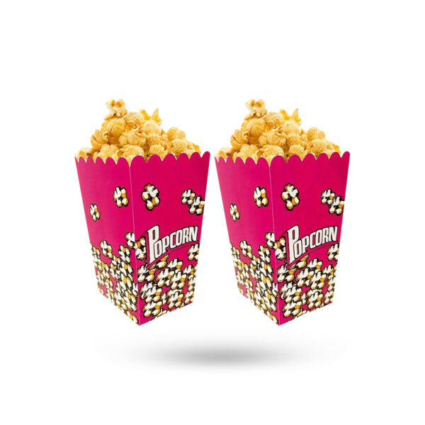 pink popcorn boxes USA