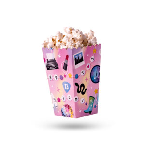 Custom Printed Celebreties Popcorn boxes