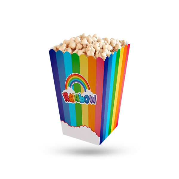 rainbow popcorn boxes usa