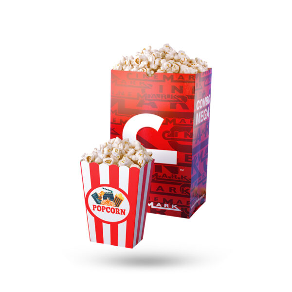 wholesales printed paper popcorn boxes